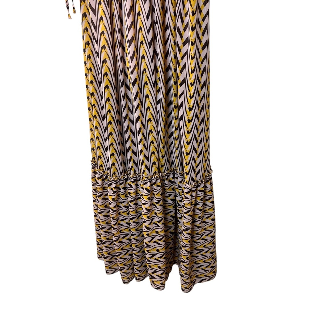 Fashion Nova Breaking Free Plunge Maxi Sundress Sz M - Picture 10 of 12